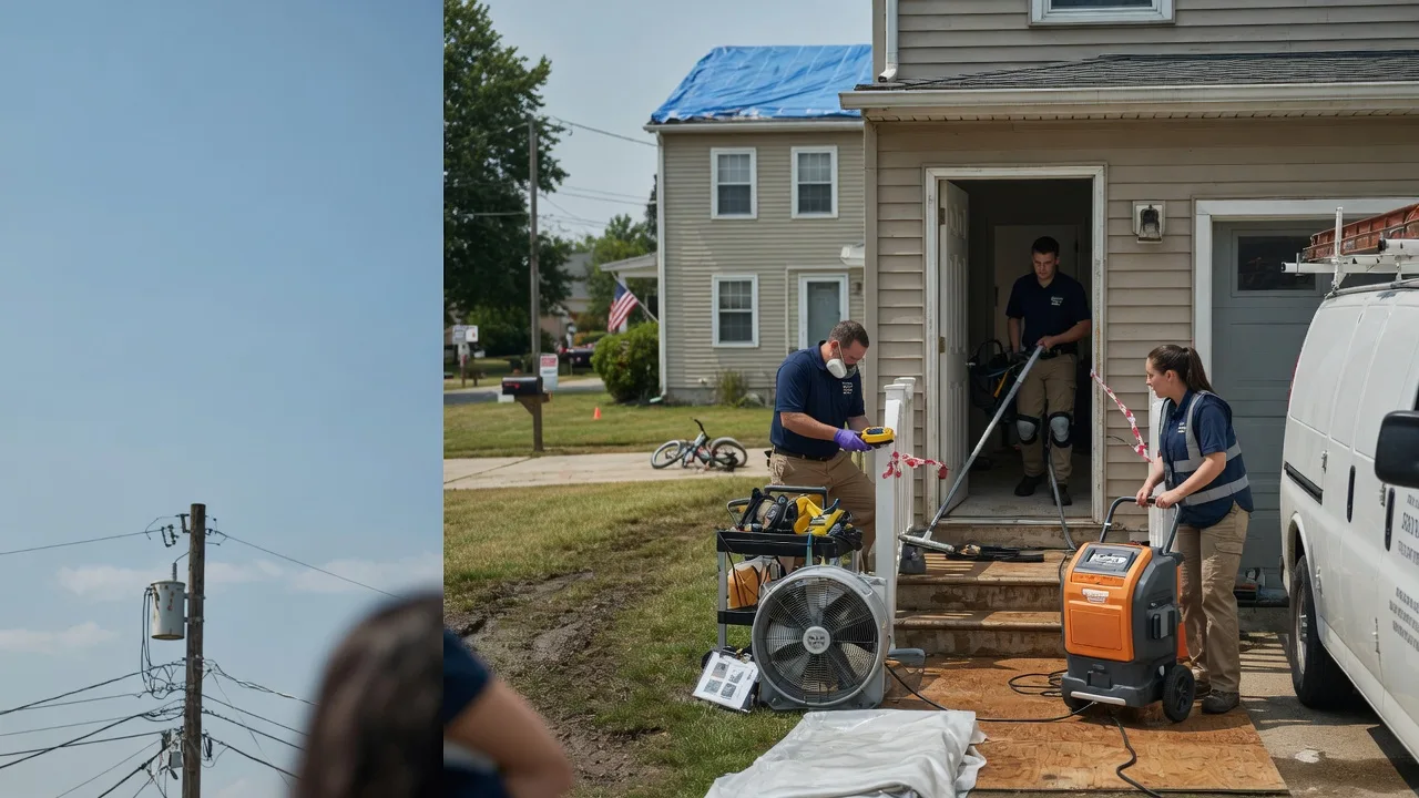 Water Damage Repair in Brandamore, PA near me